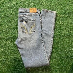 Hollister Blue Skinny Jeans Classic Fit